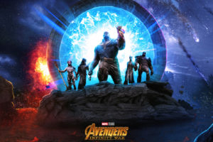 Thanos and the Black Order Wallpapers