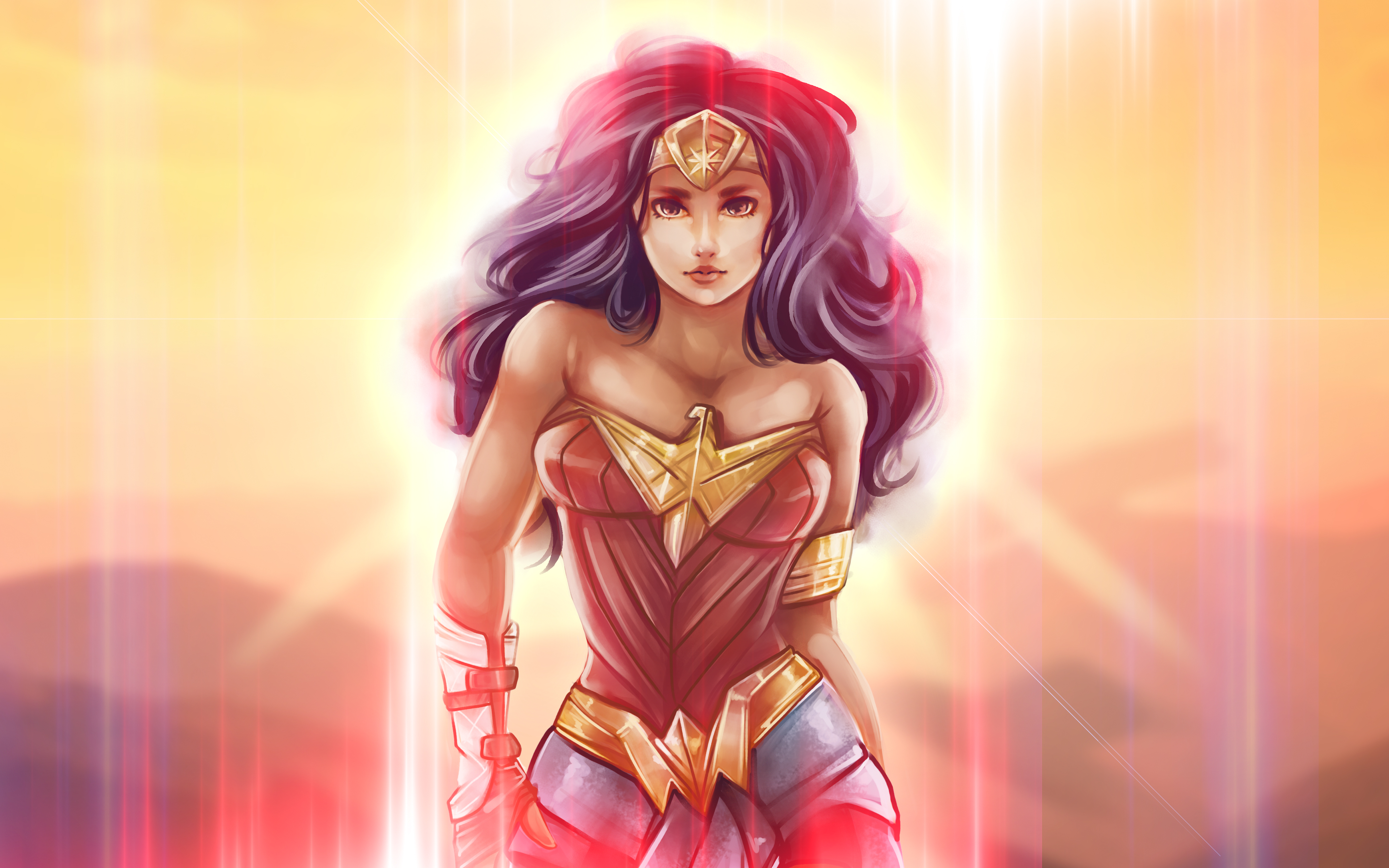 Wonder Woman Artwork 4K Wallpapers