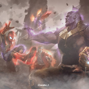 Avengers Infinity War Thanos Fight Wallpapers