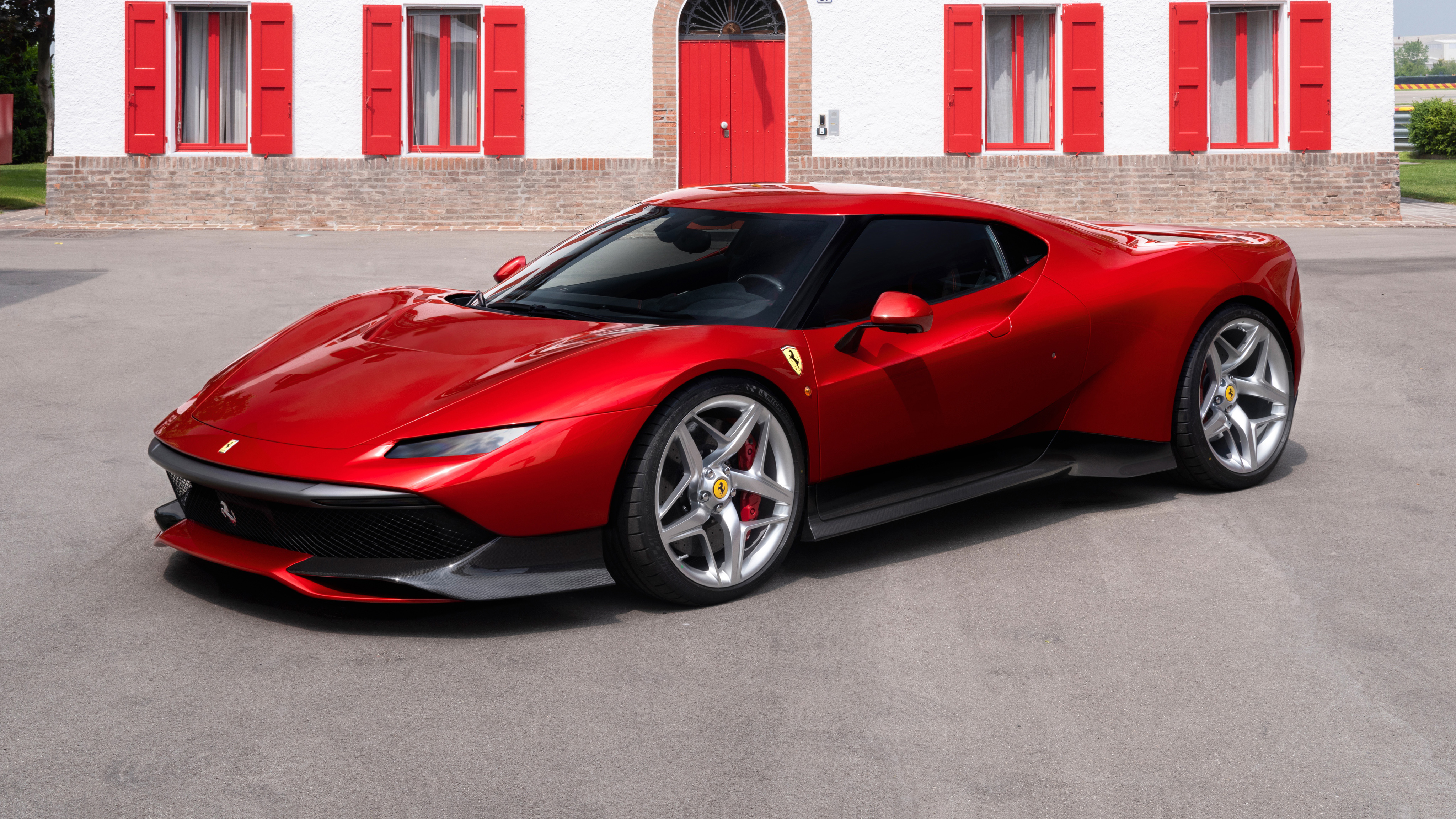Ferrari SP38 2018 4K Wallpapers