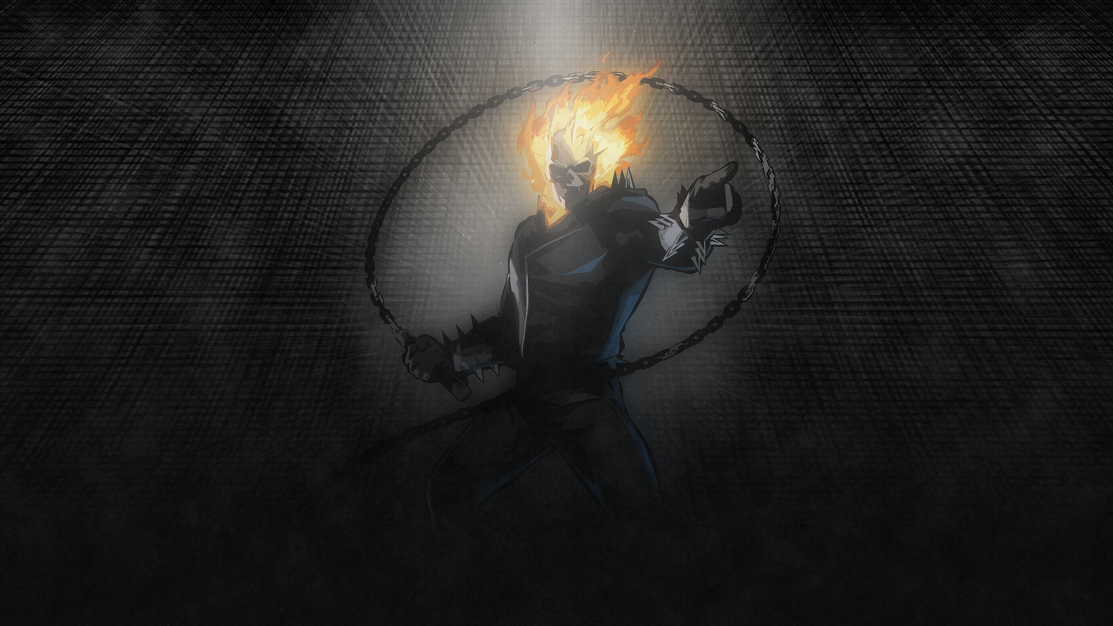 Ghost Rider Artwork 4K