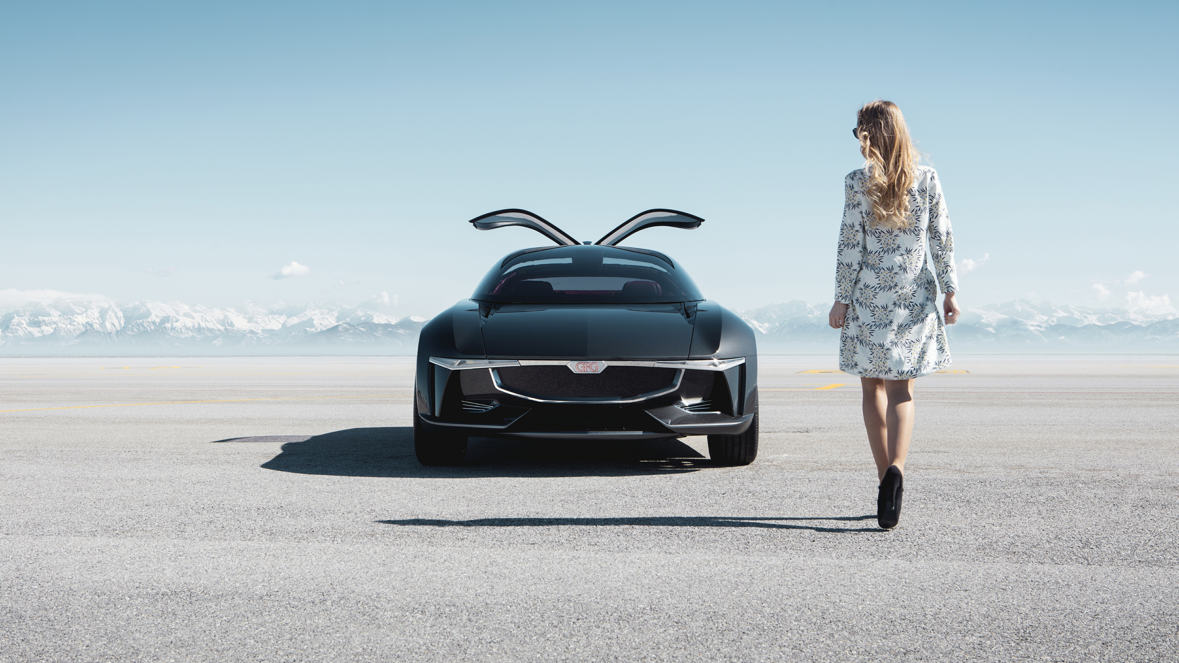 Giugiaro GFG Sibylla EV Concept 2018 4K