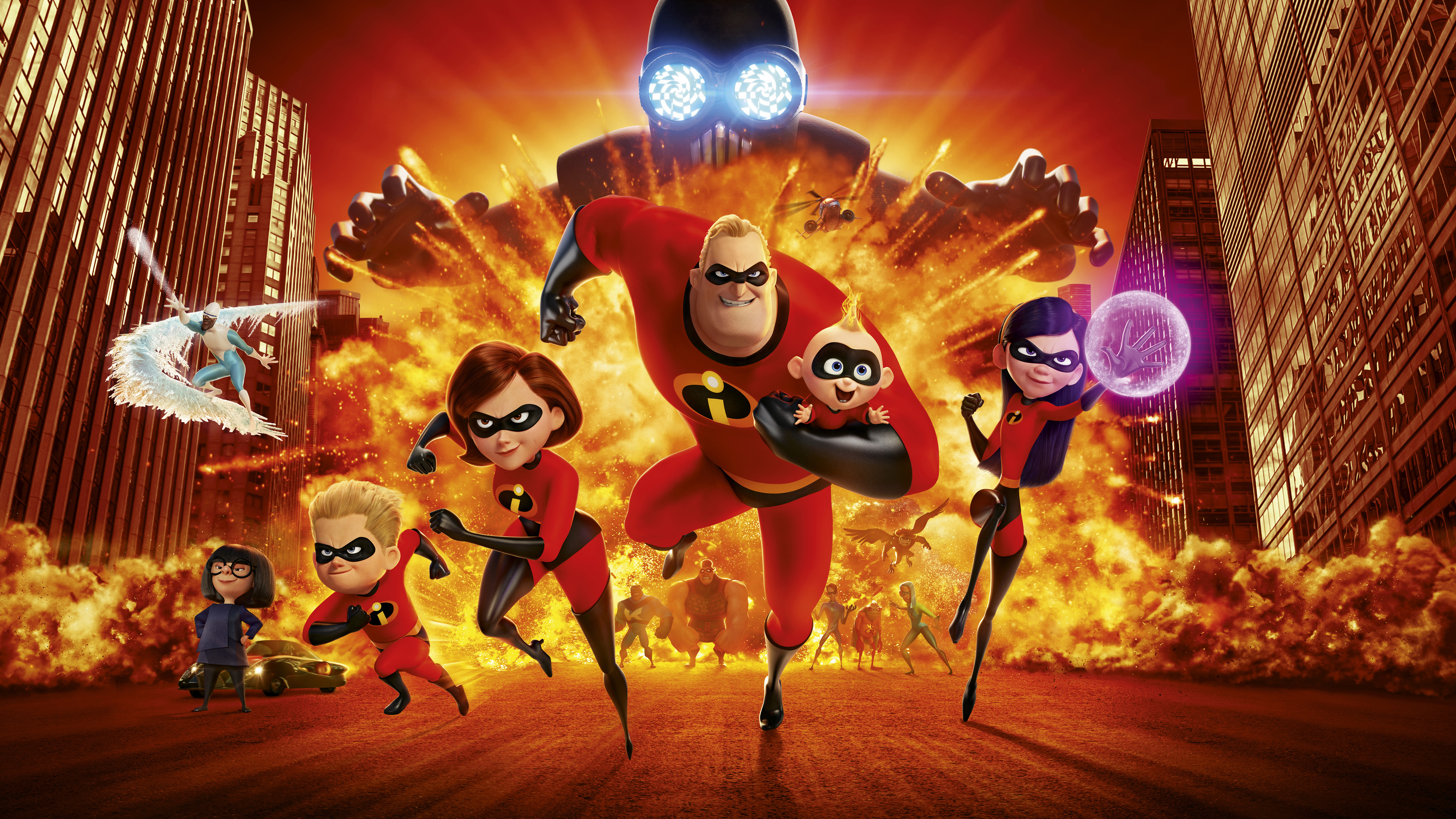 Incredibles 2 Animation 4K 8K Wallpapers