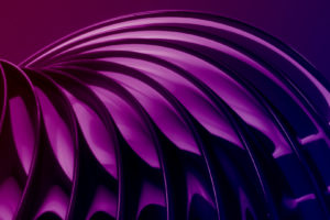 Purple Neon Wing