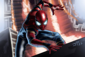 Spider-Man in Infinity War Wallpapers