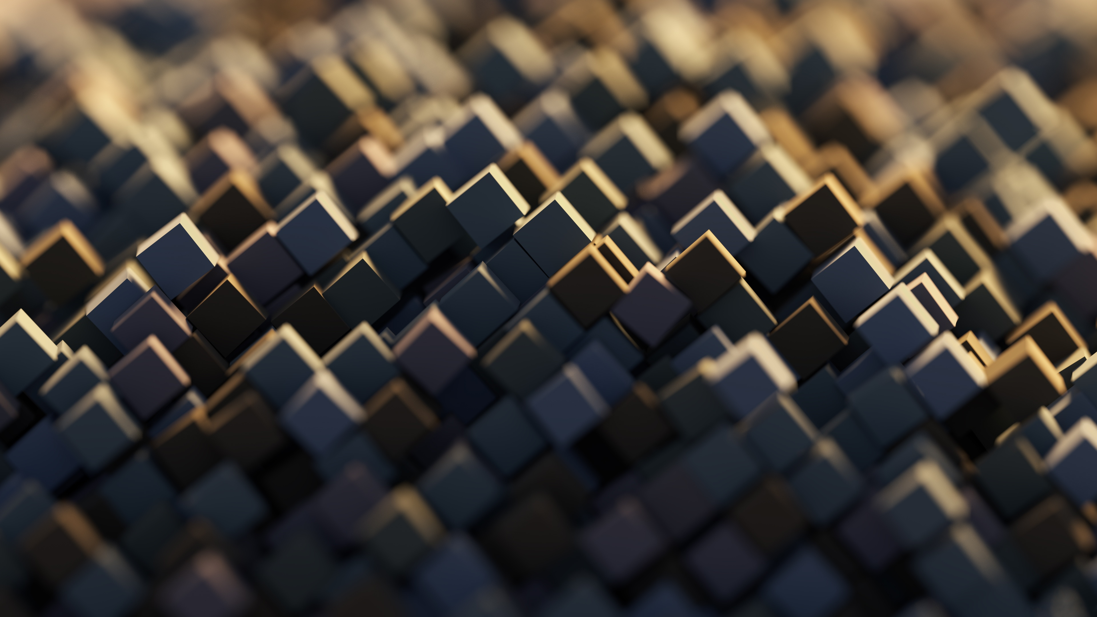 3D Cubes 4K Wallpapers