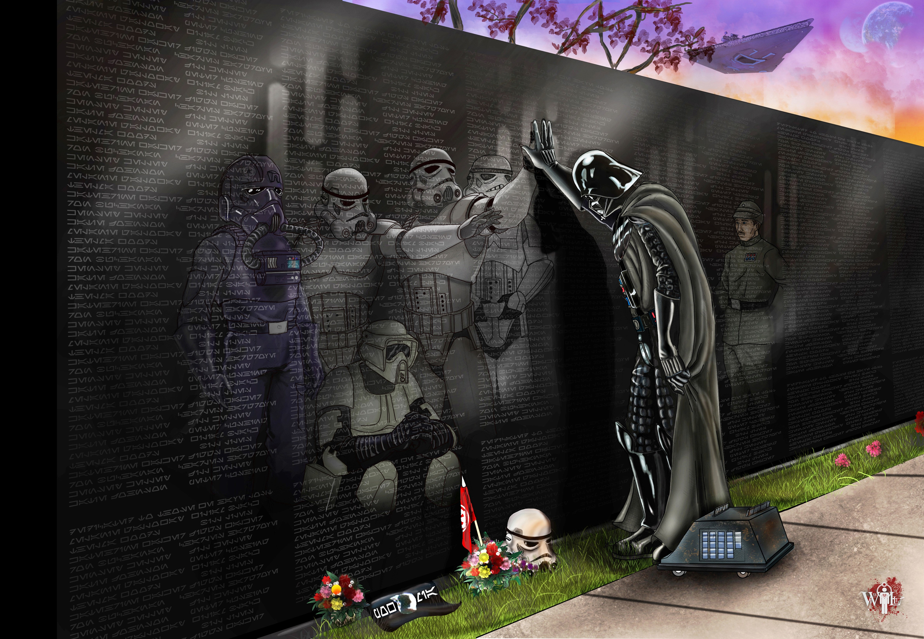 Anakin Skywalker Darth Vader Death Memorial Wallpapers