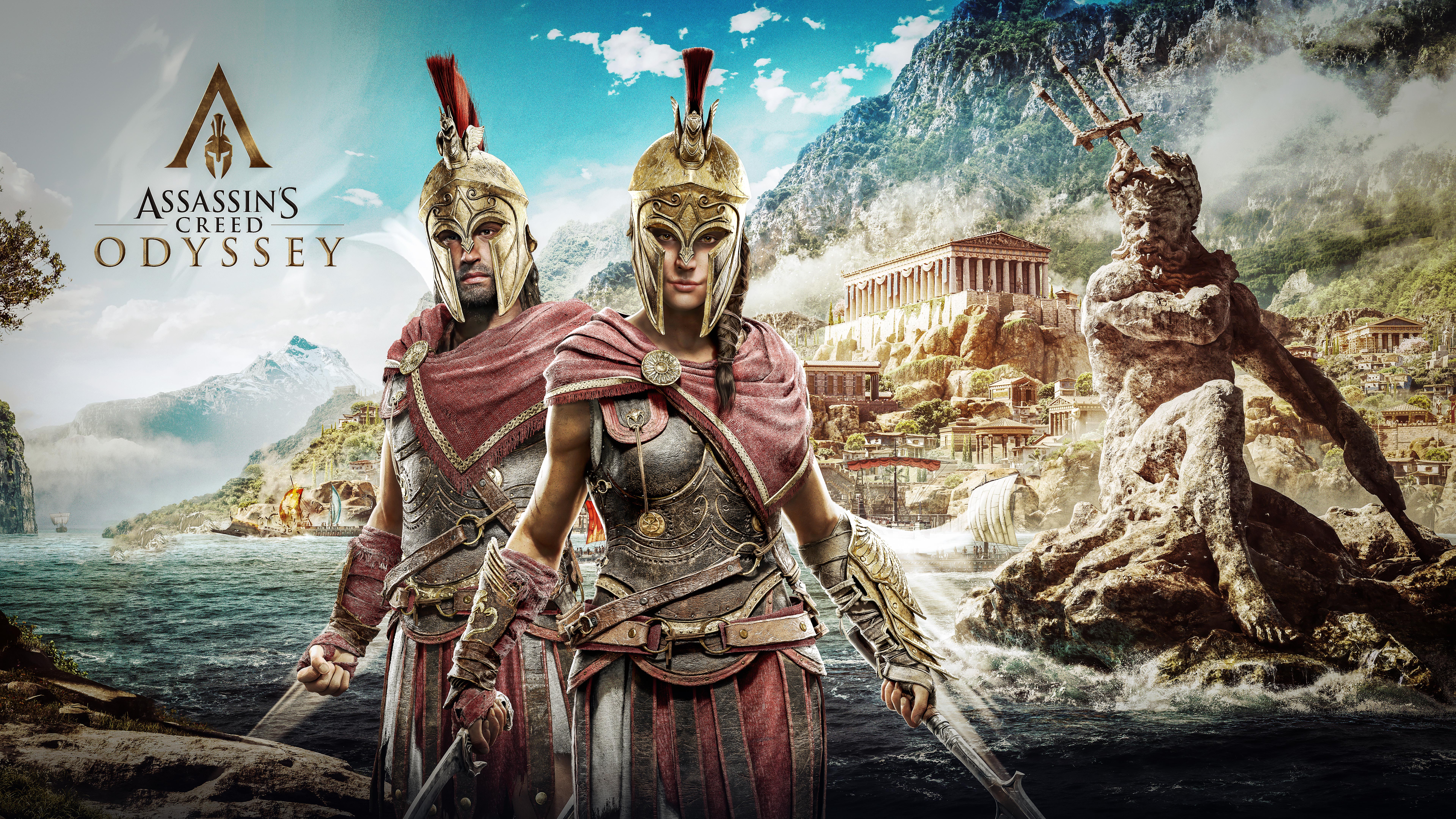 Assassin's Creed Odyssey 4K 8K Wallpapers