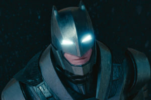 Batman in Mech Batsuit