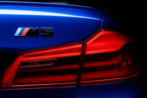 BMW M5 LED Tail lights 4K Wallpapers