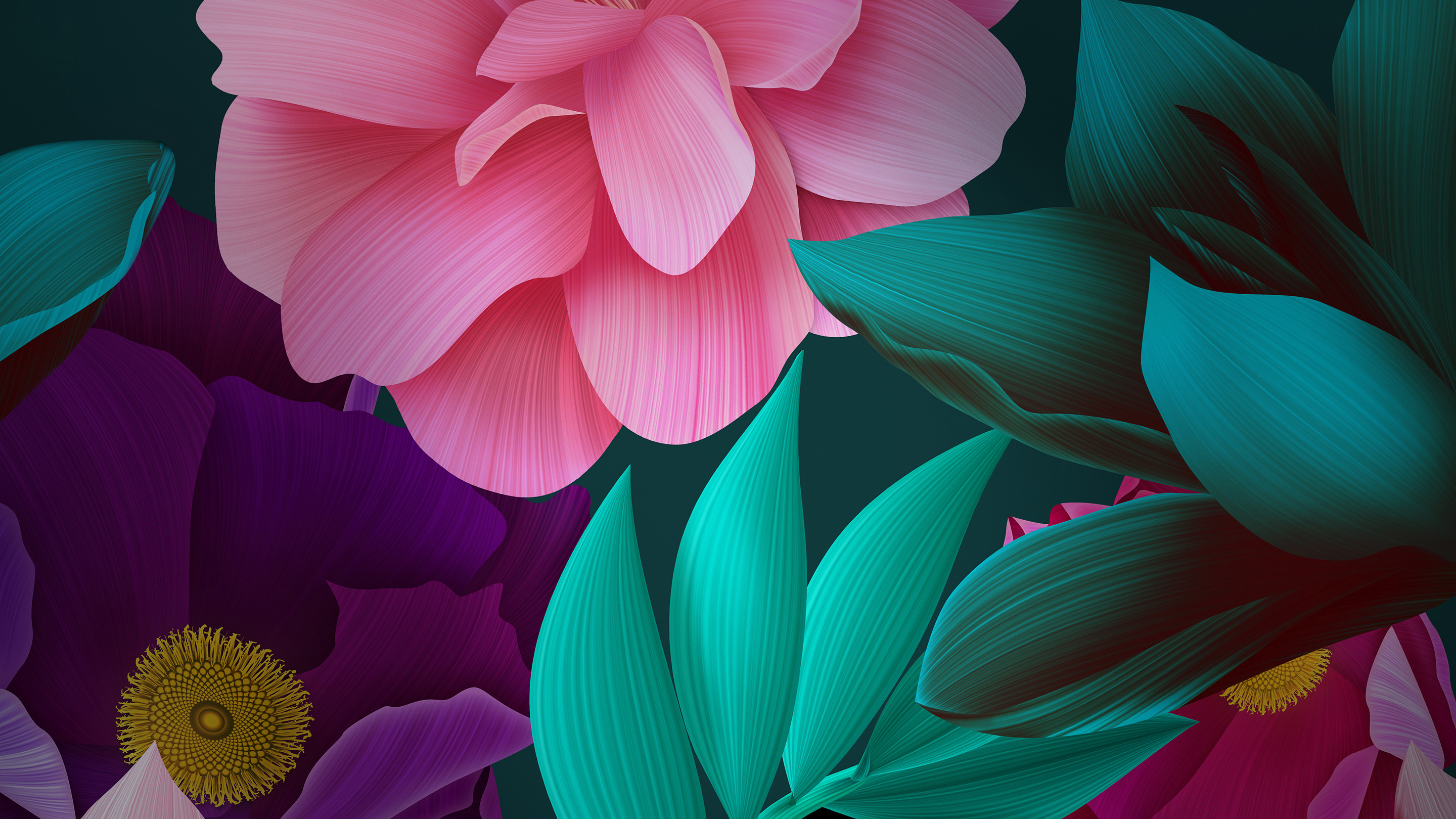 CGI Flowers Stock Wallpapers