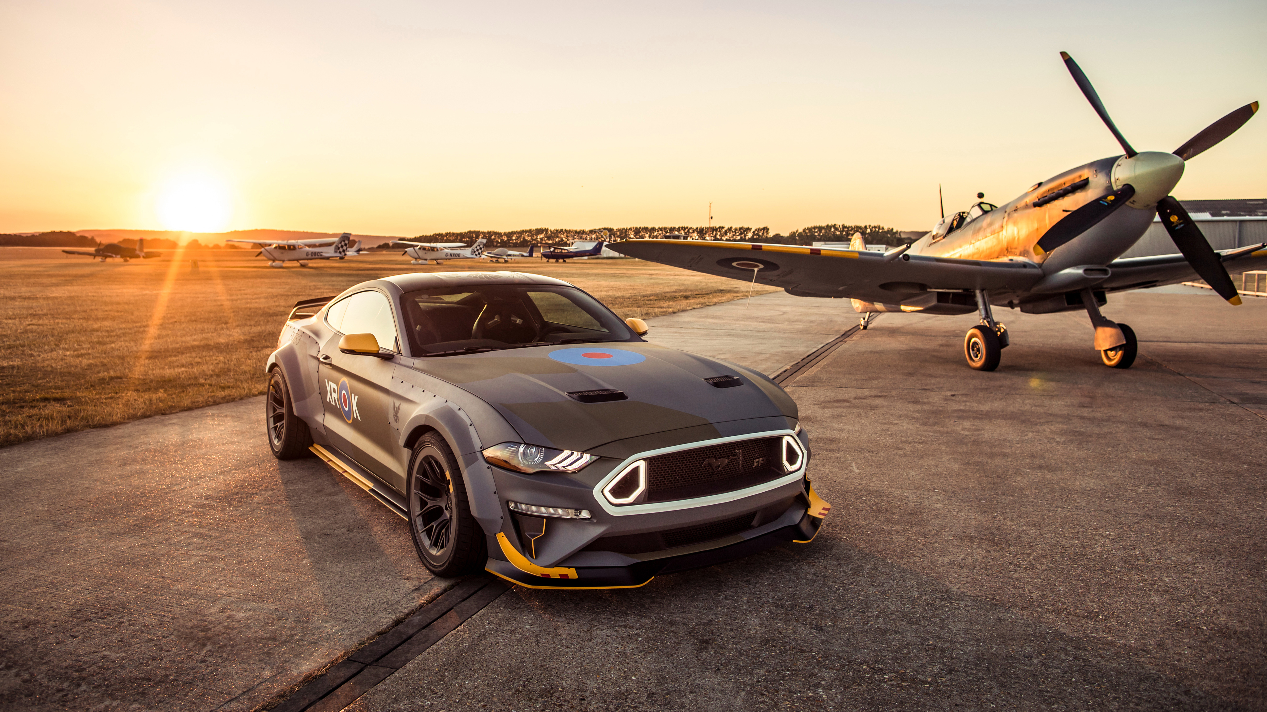 Ford Eagle Squadron Mustang GT 2018 4K