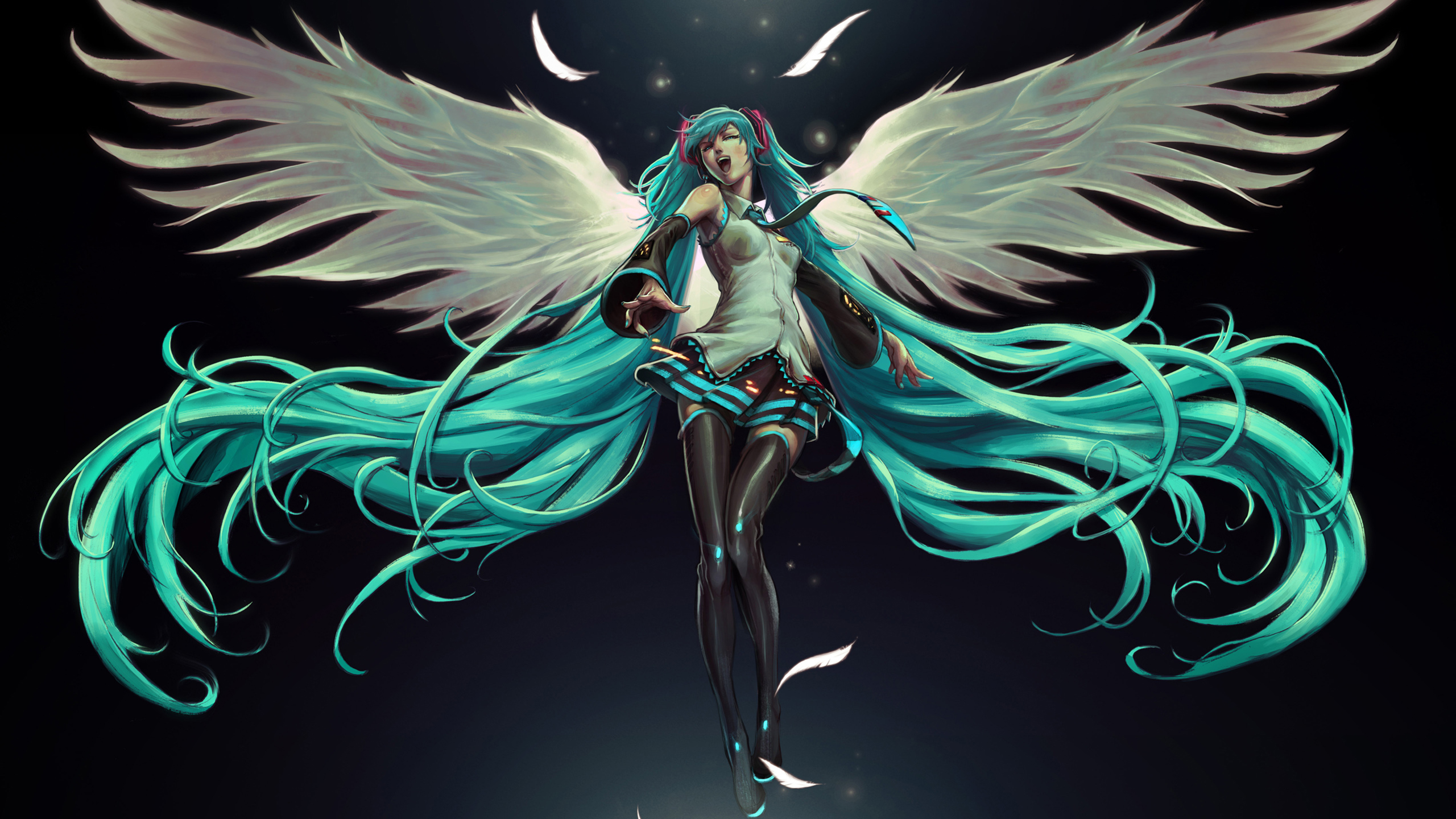 Hatsune Miku Angel Wings
