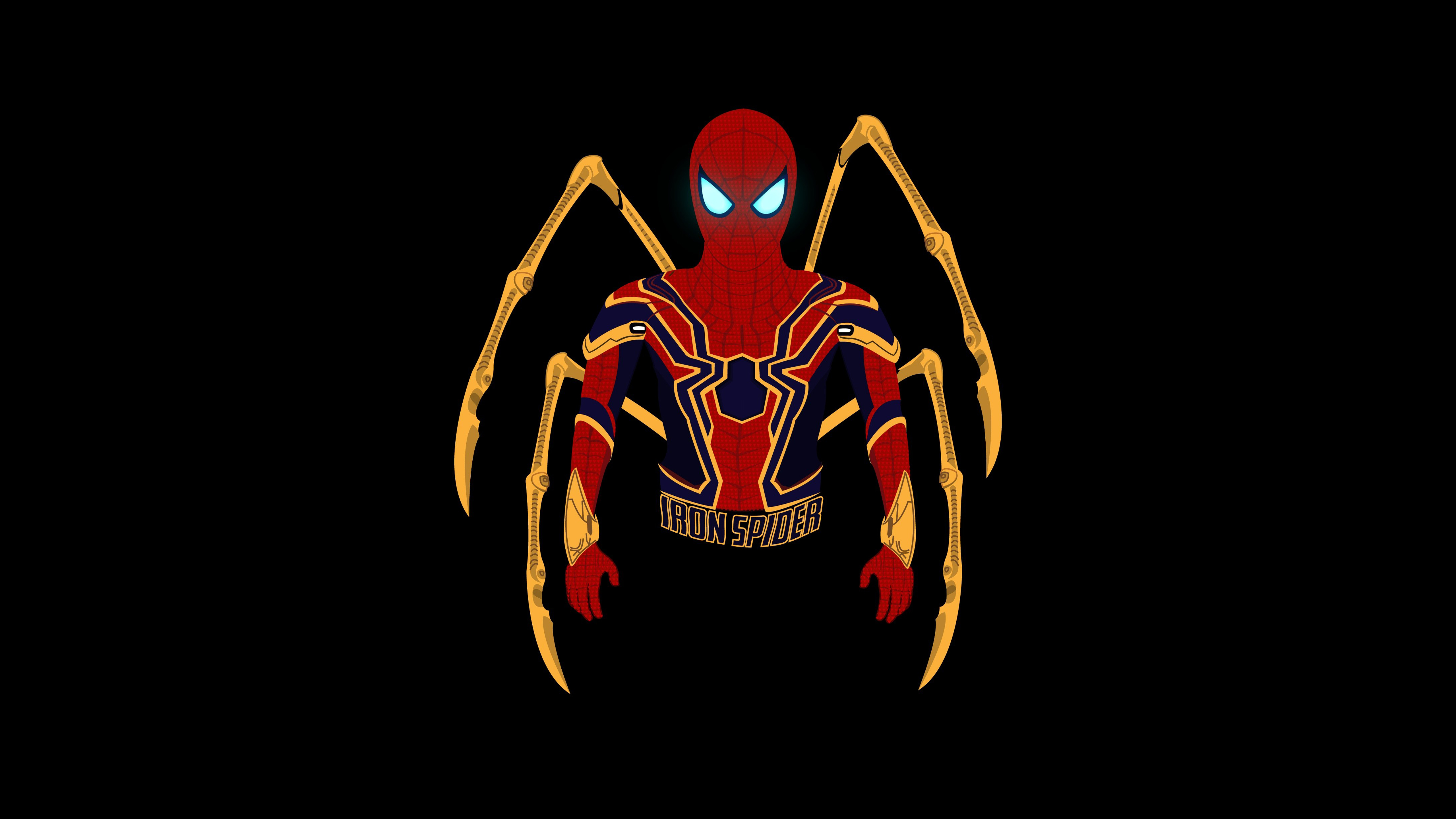 Iron Spider Artwork 5K