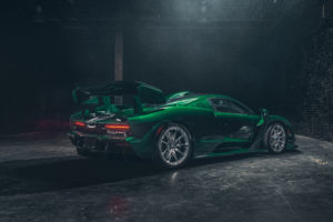 McLaren Senna Emerald Green 5K Wallpapers