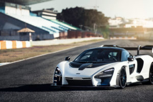 McLaren Senna Pure White 2018 5K