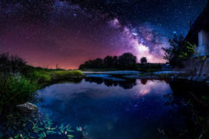 Milky Way Reflections Wallpapers