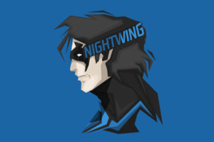 Nightwing DC Comics Superhero 4K 8k