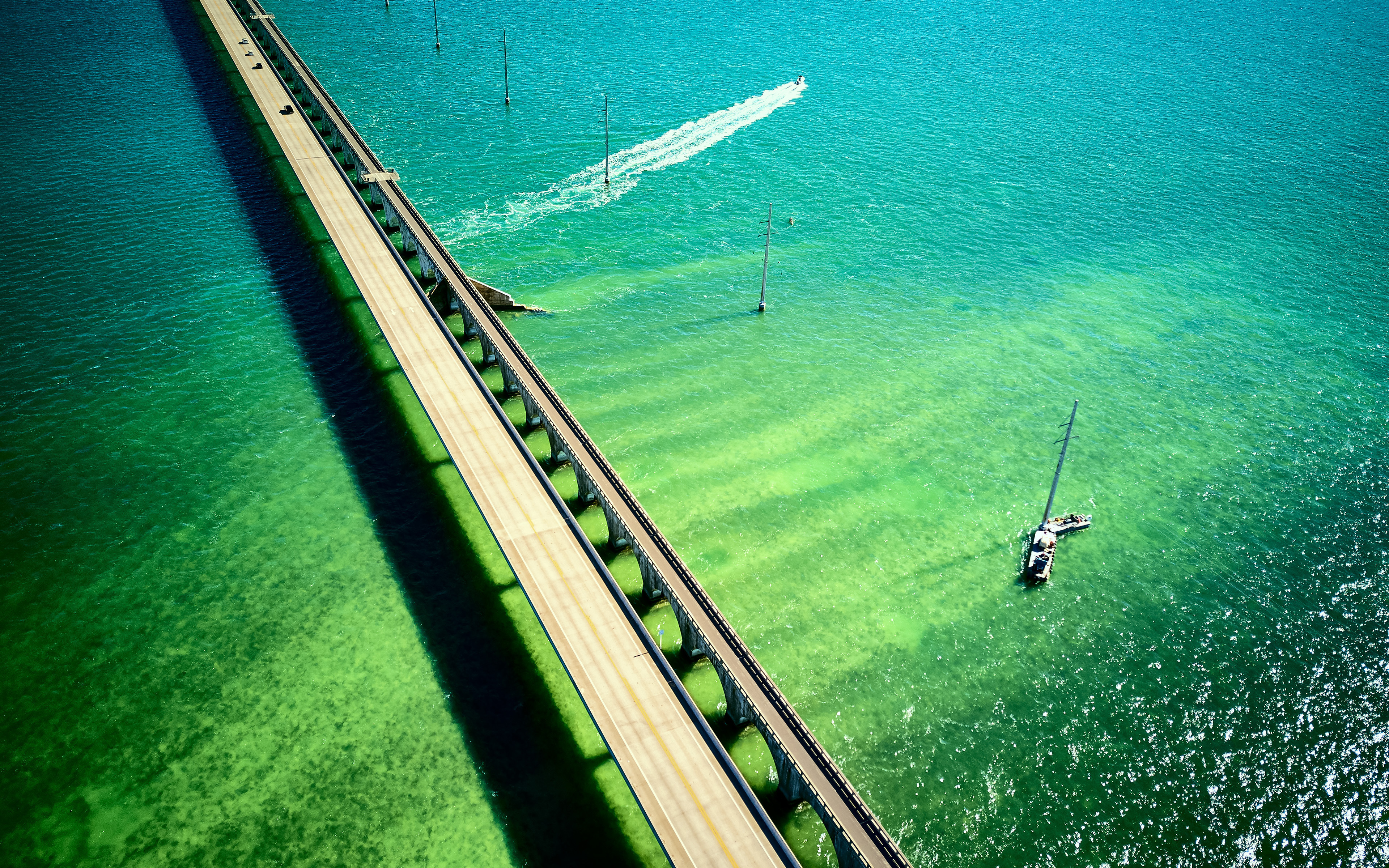 Seven Mile Bridge Florida Keys 4K Wallpapers