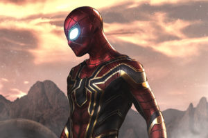 Spider-Man as Iron Spider 4K
