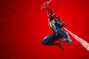 Spider-Man PS4 Cover Art 4K 8K Wallpapers