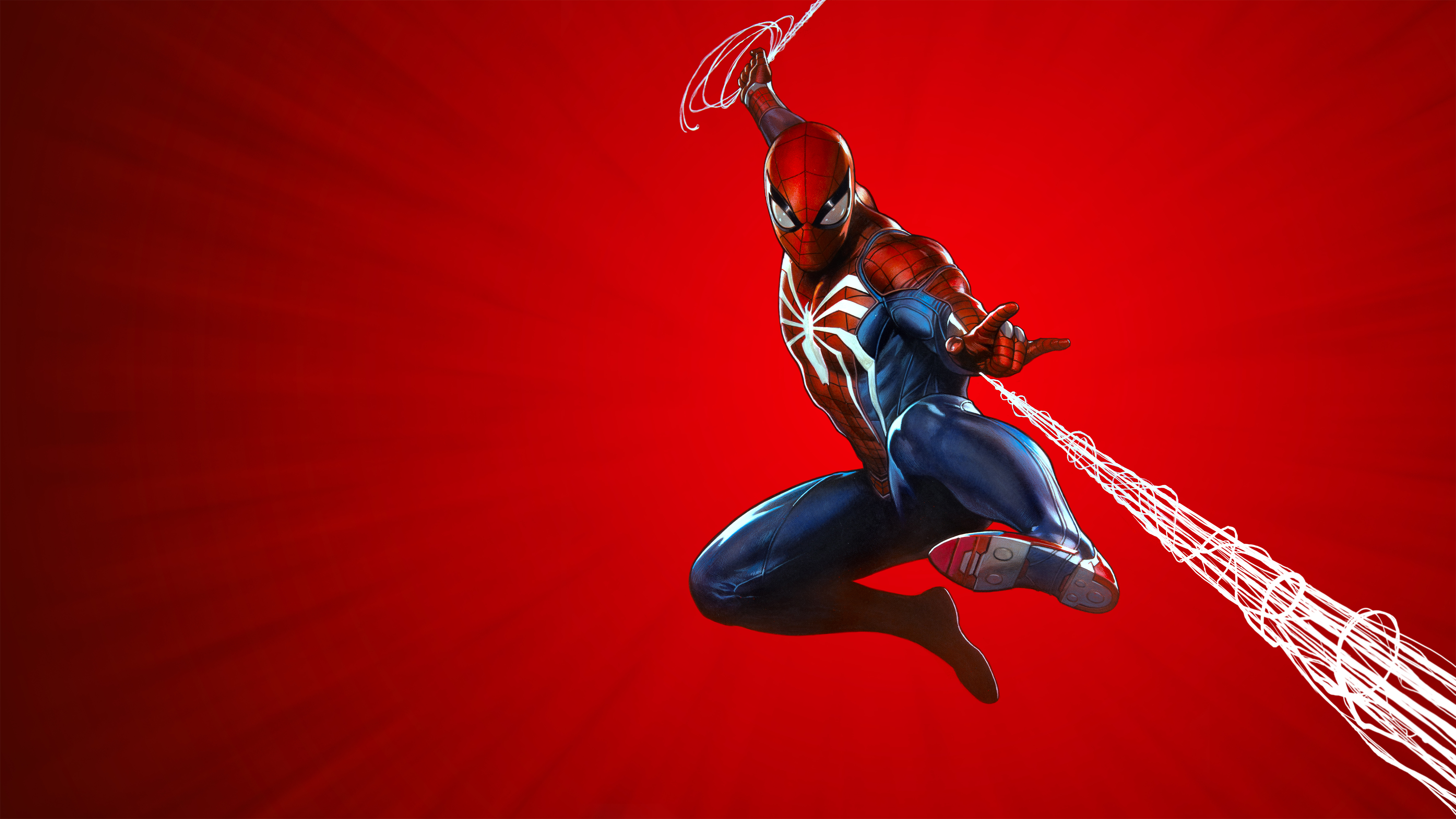 Spider-Man PS4 Cover Art 4K 8K