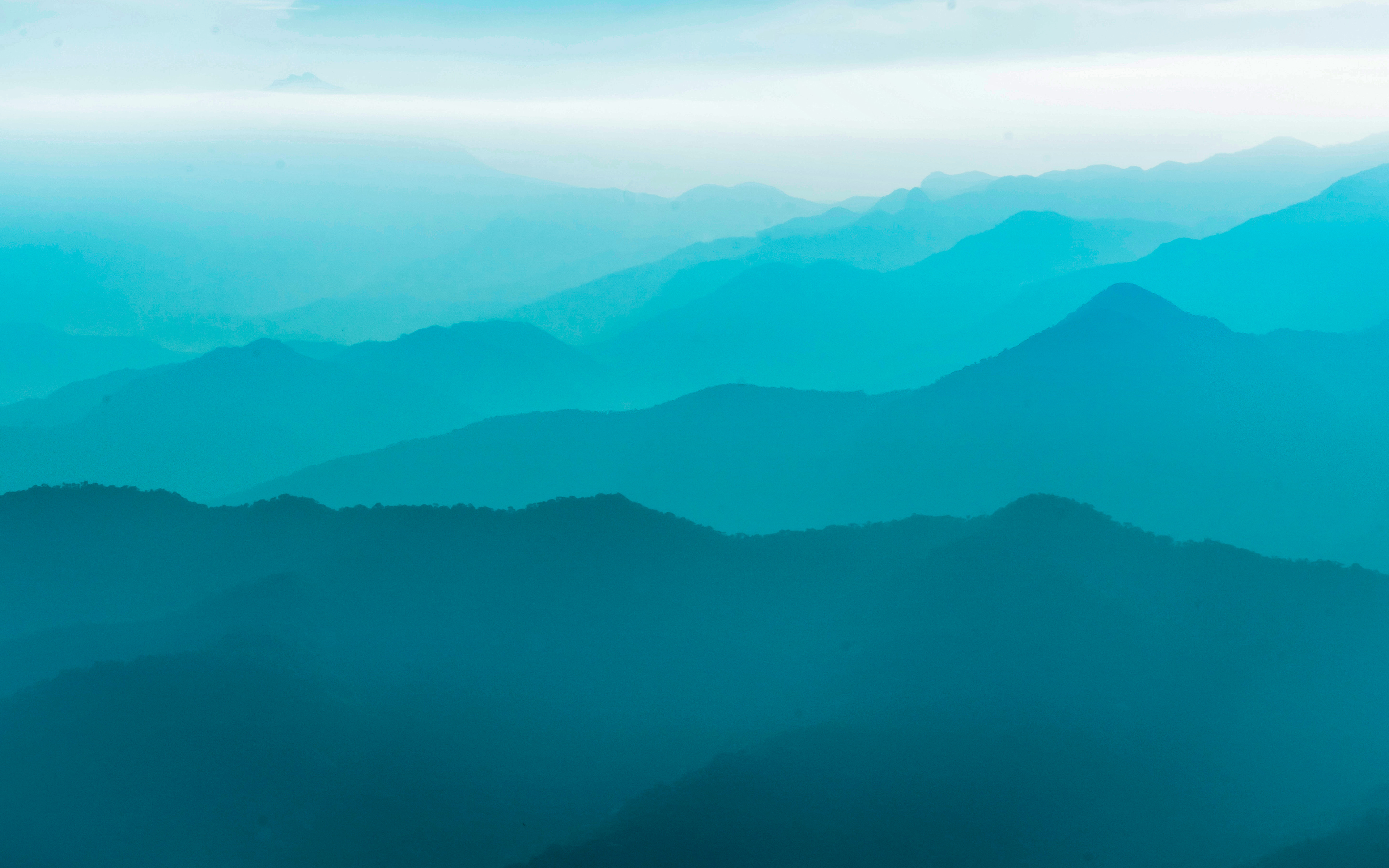 Turquoise Mountains 4K Wallpapers