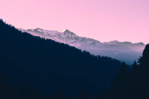 Twilight Mountains 4K Wallpapers