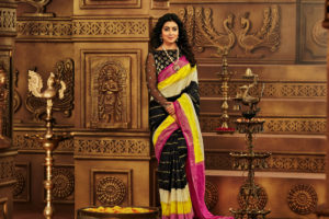 Actress Shriya Saran in Saree Wallpapers