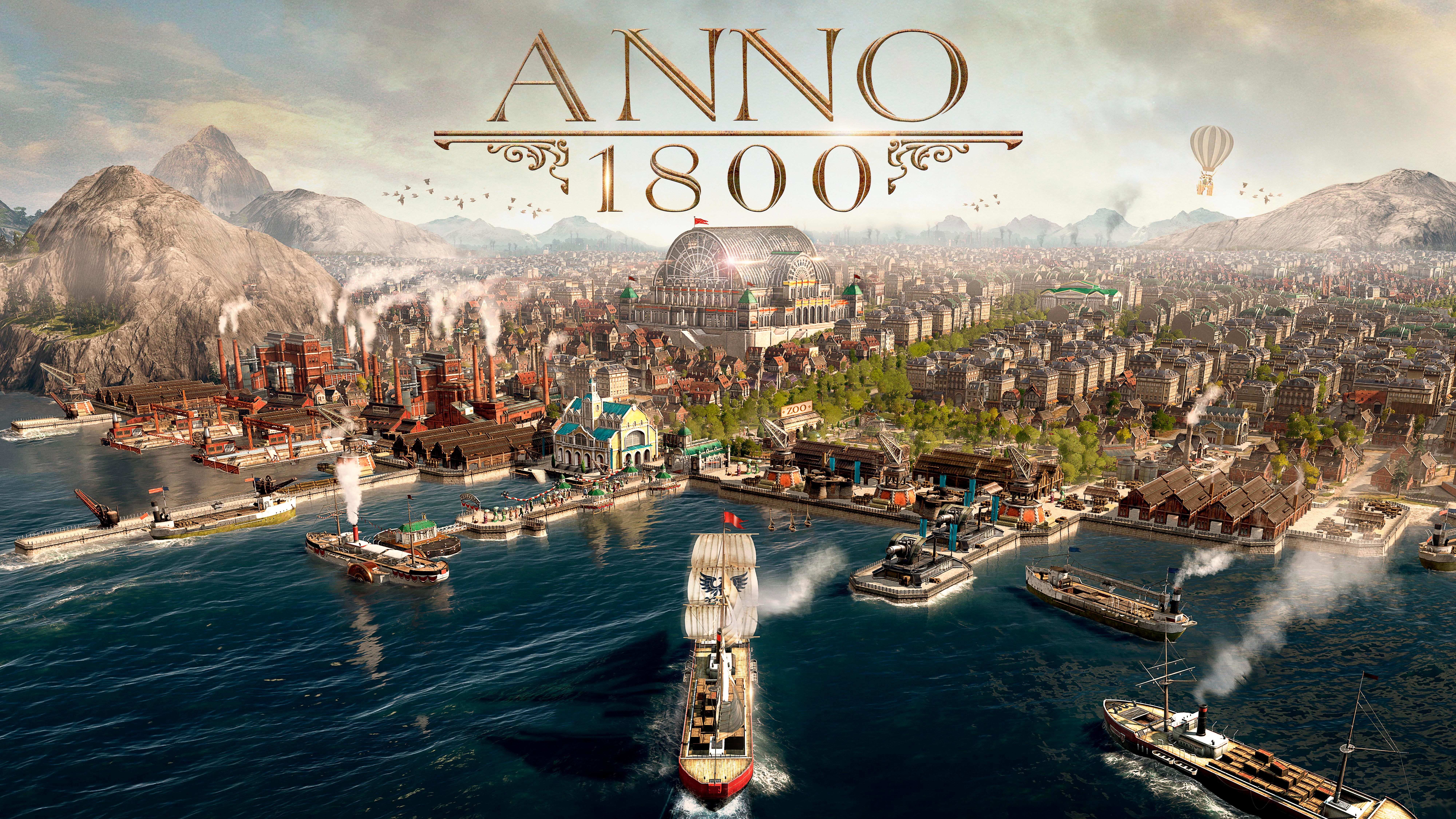 Anno 1800 2019 Game 4K 8K Wallpapers