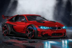 BMW Supercar Concept Art 4K Wallpapers