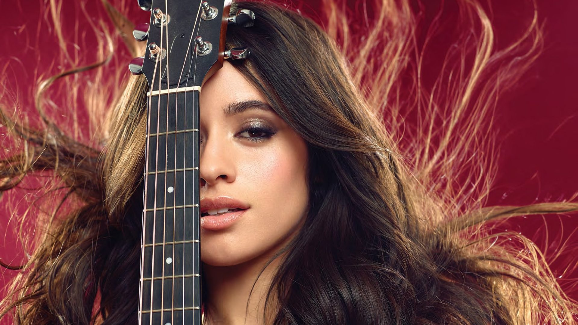 Camila Cabello Guitar Wallpapers