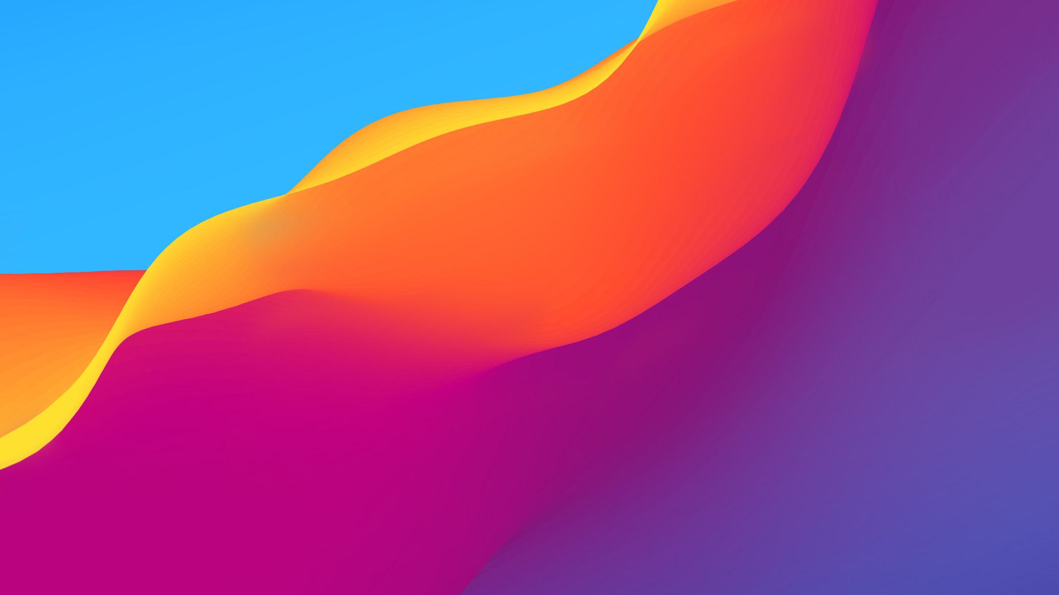 Colorful Gradient Waves Honor Play Stock Wallpapers