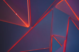 Neon Geometric Shapes 5K