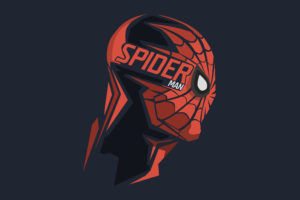 Spider-Man Minimal Artwork 4K 8K