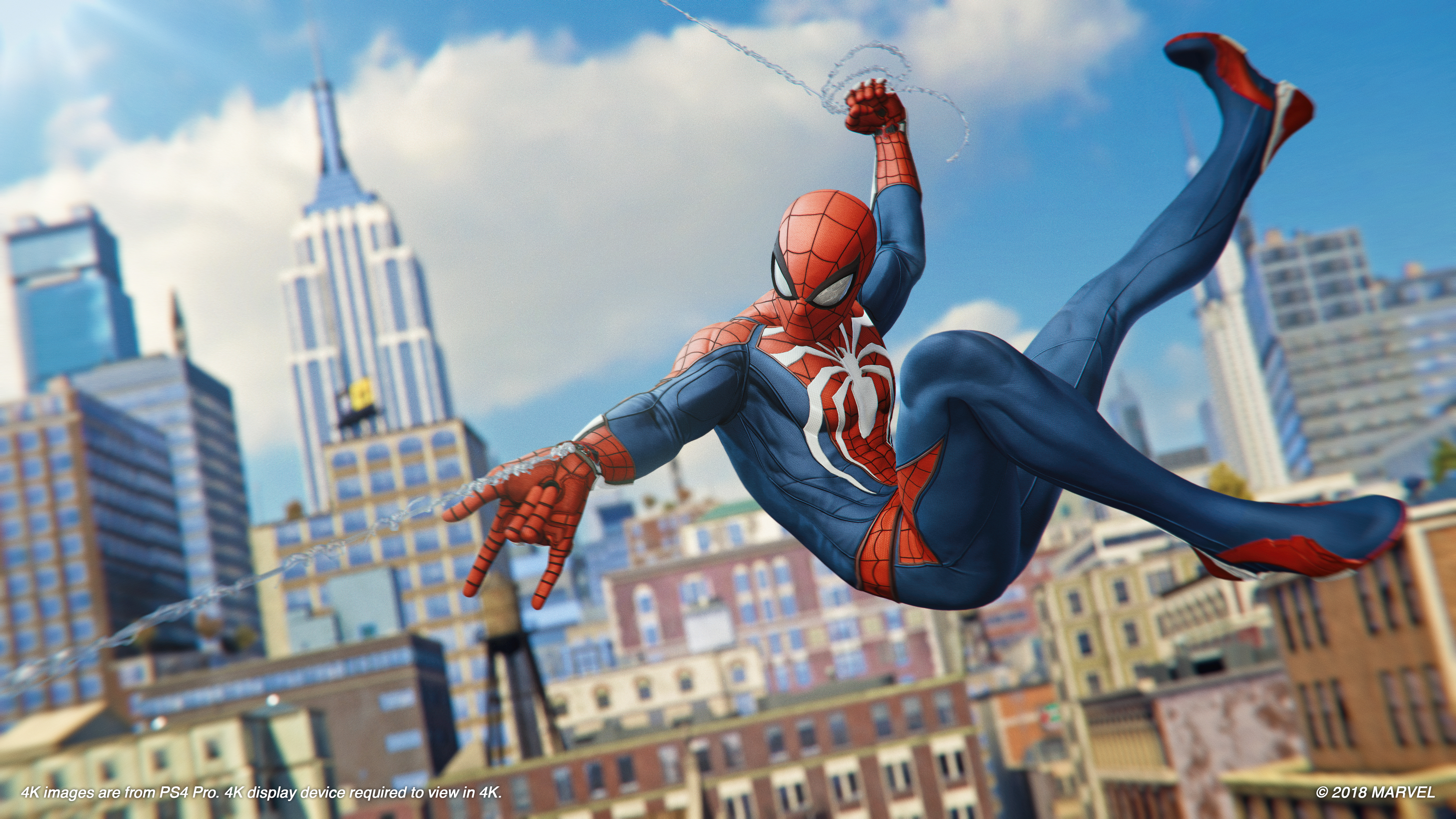 Spider-Man PS4 Game 4K
