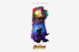 Thanos Infinity Gauntlet Artwork 5K Wallpapers
