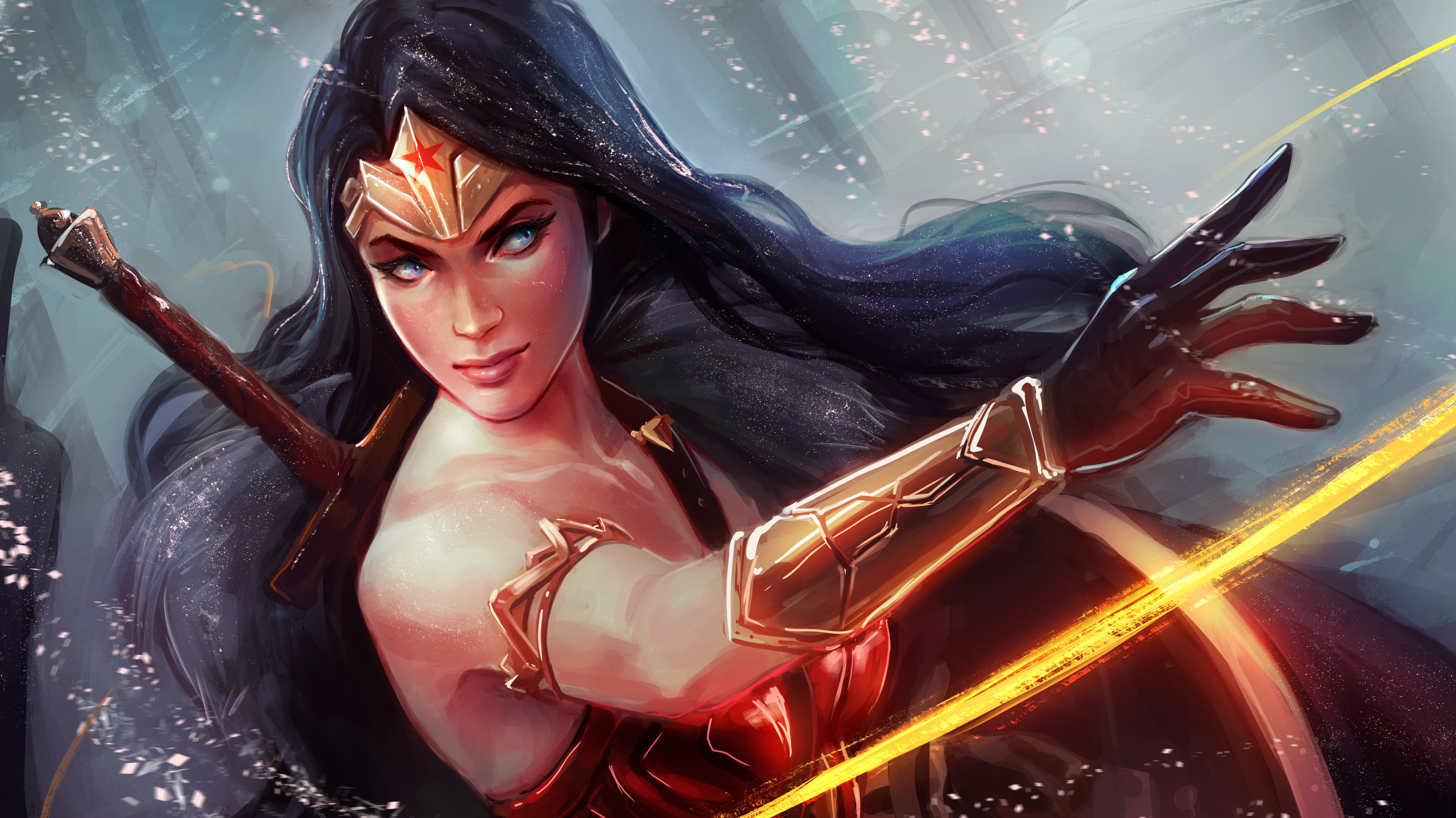 Wonder Woman 4K Artwork Wallpapers