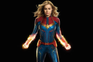 Brie Larson as Captain Marvel 4K
