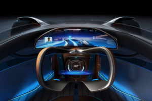 Mercedes-Benz Vision EQ Silver Arrow Interior 4K