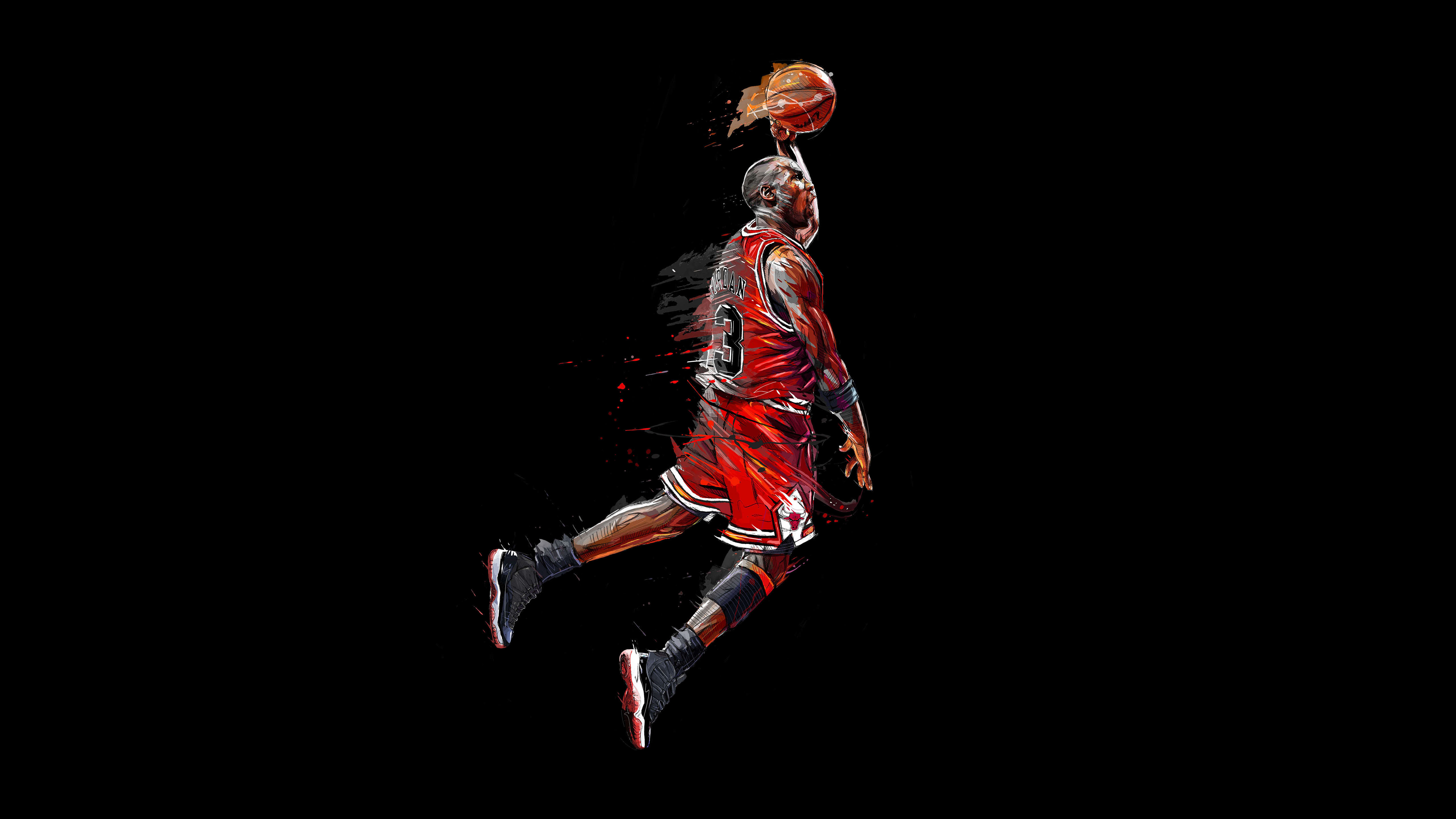 Michael Jordan Artwork 5K