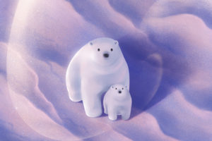 Polar bears Illustration