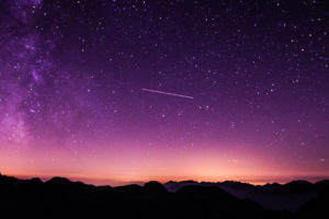 Purple Starry Sky