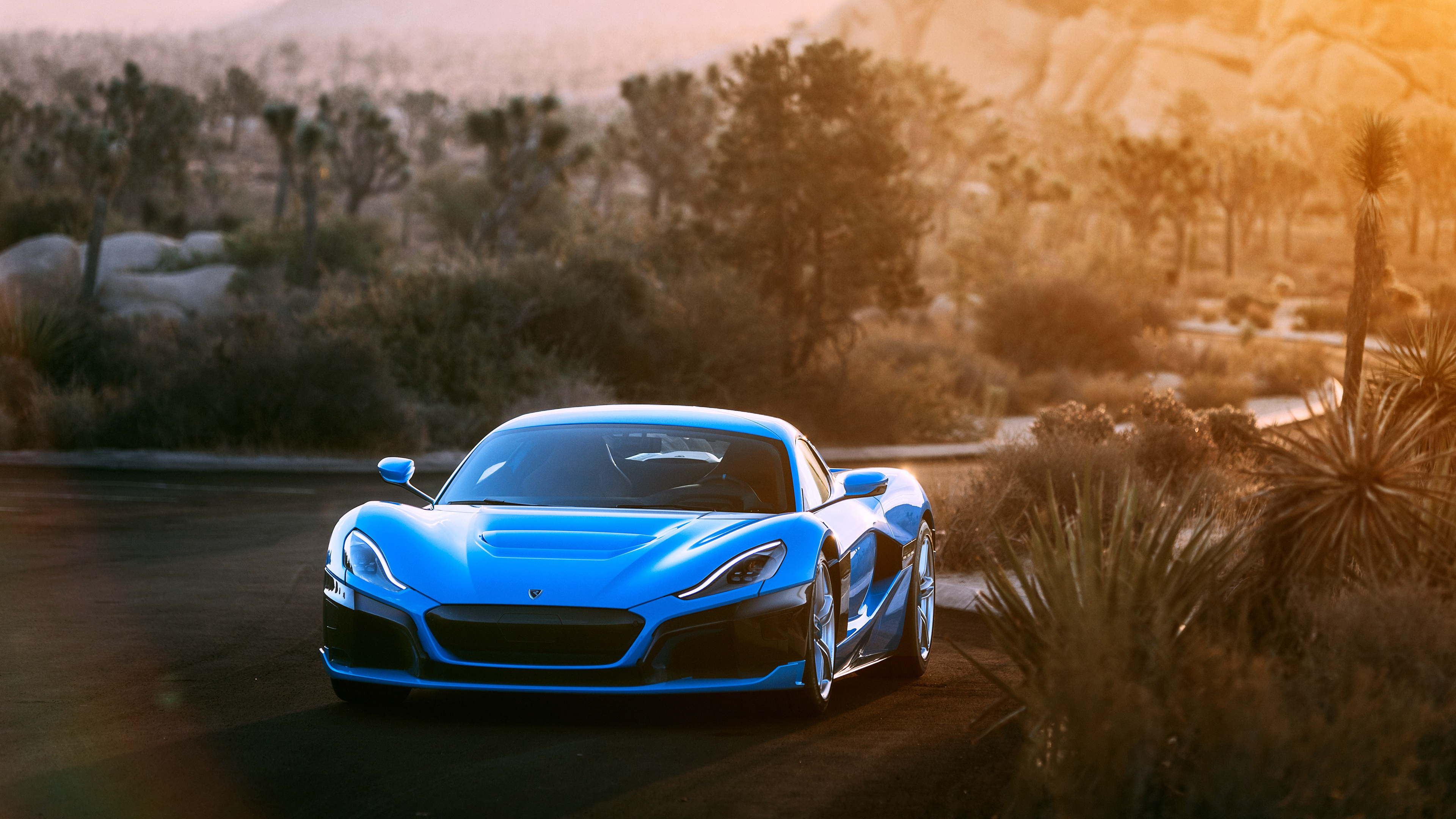 Rimac C Two California Edition 4K Wallpapers
