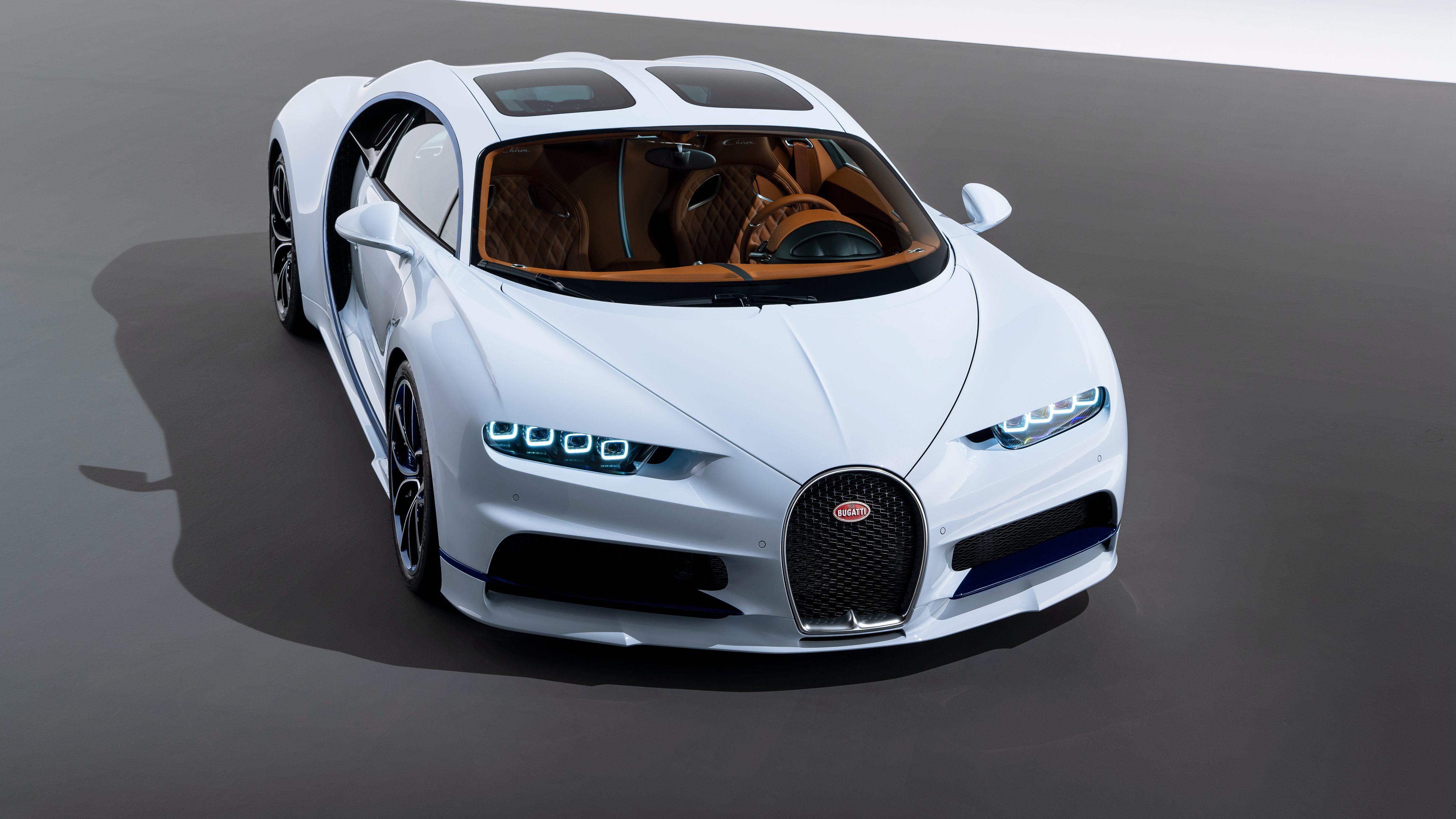 Bugatti Chiron Sky View Show Car 4K Wallpapers | HD Wallpapers