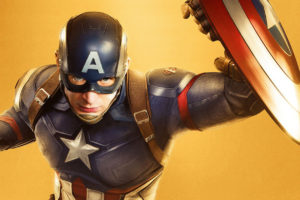 Chris Evans as Captain America 4K