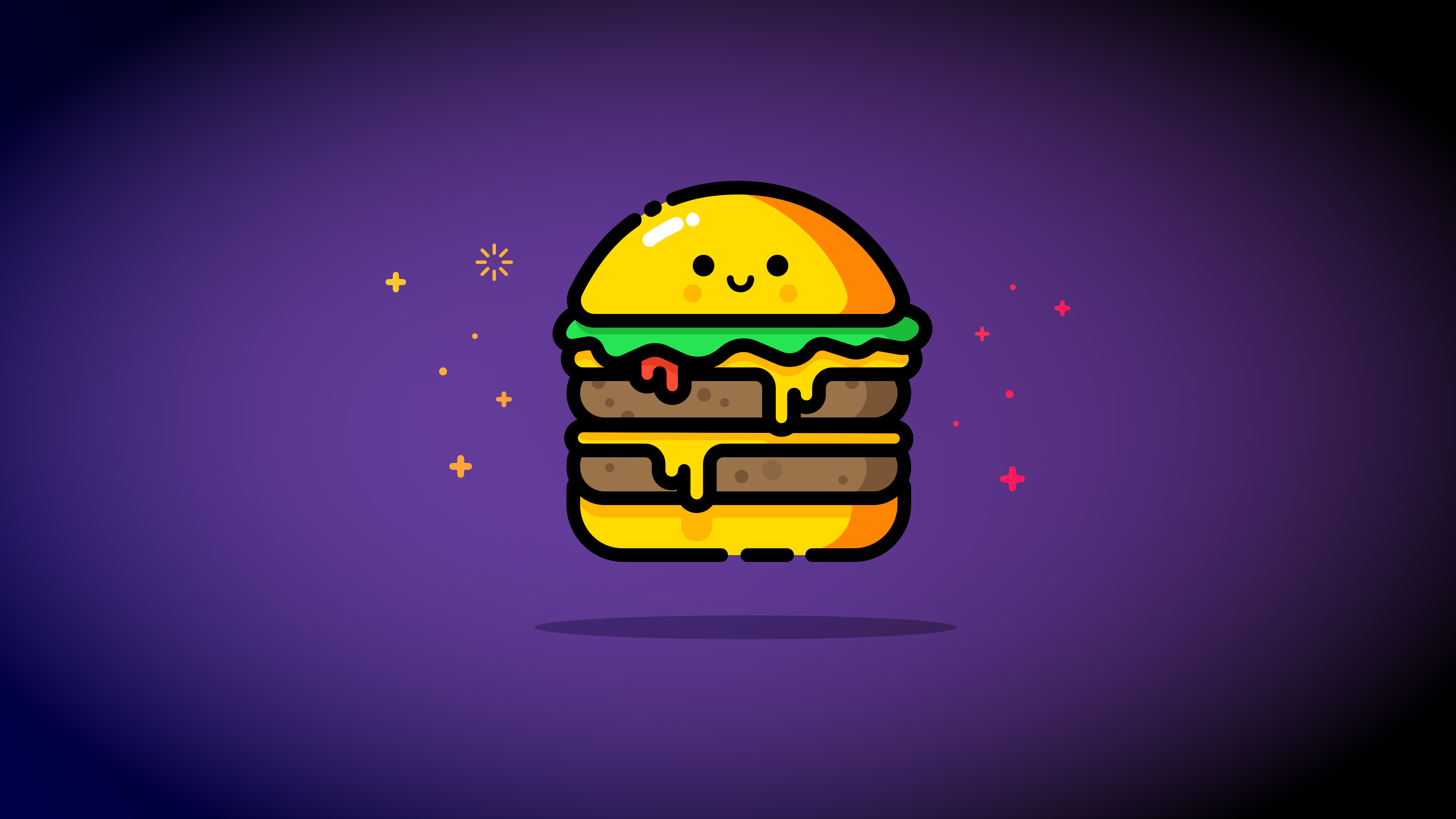 Double Cheeseburger Purple 5K