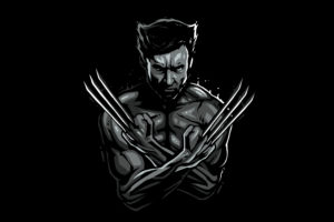 Logan Wolverine Minimal Artwork