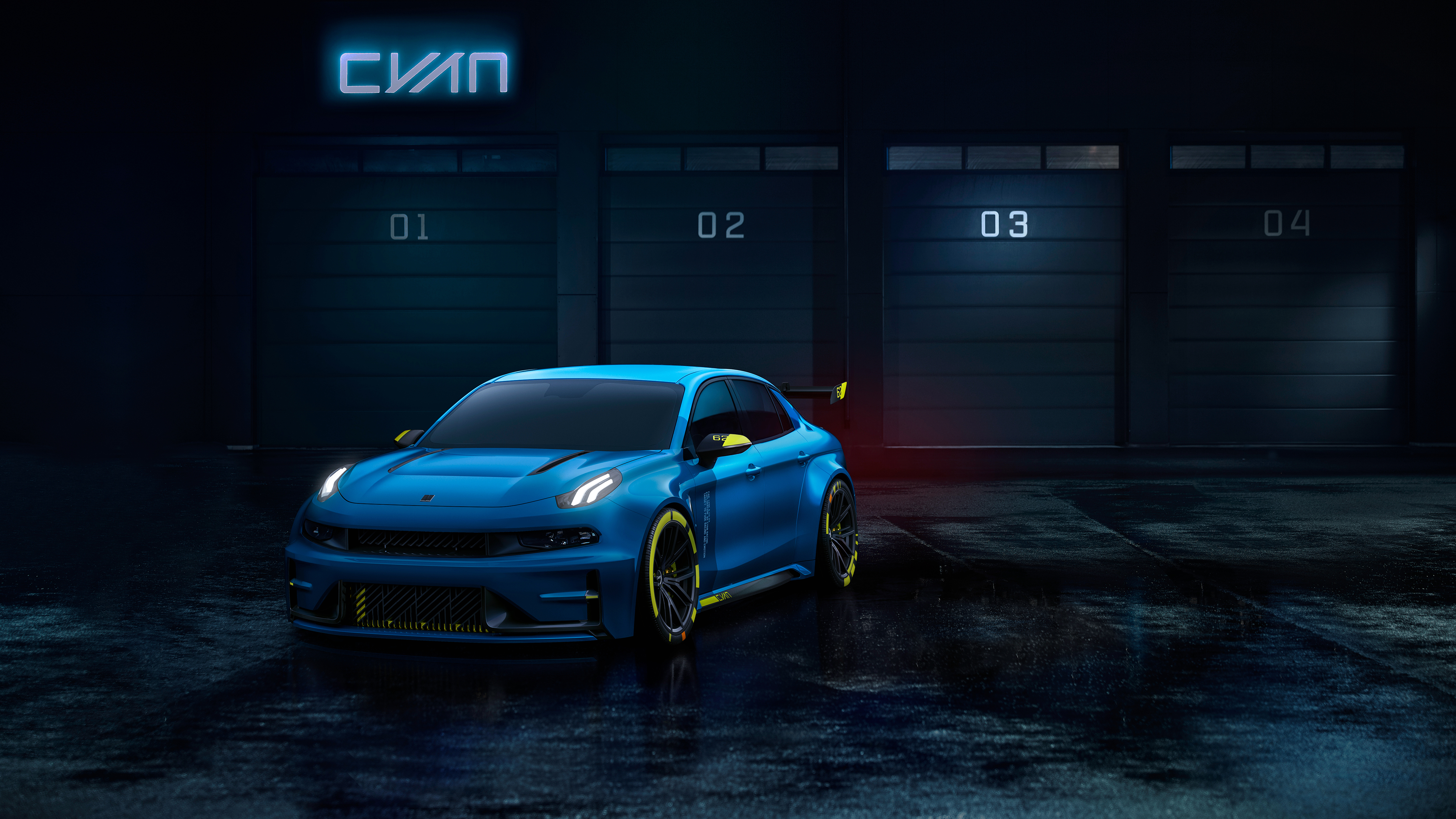 LYNK&CO 03 TCR 2019 4K Wallpapers