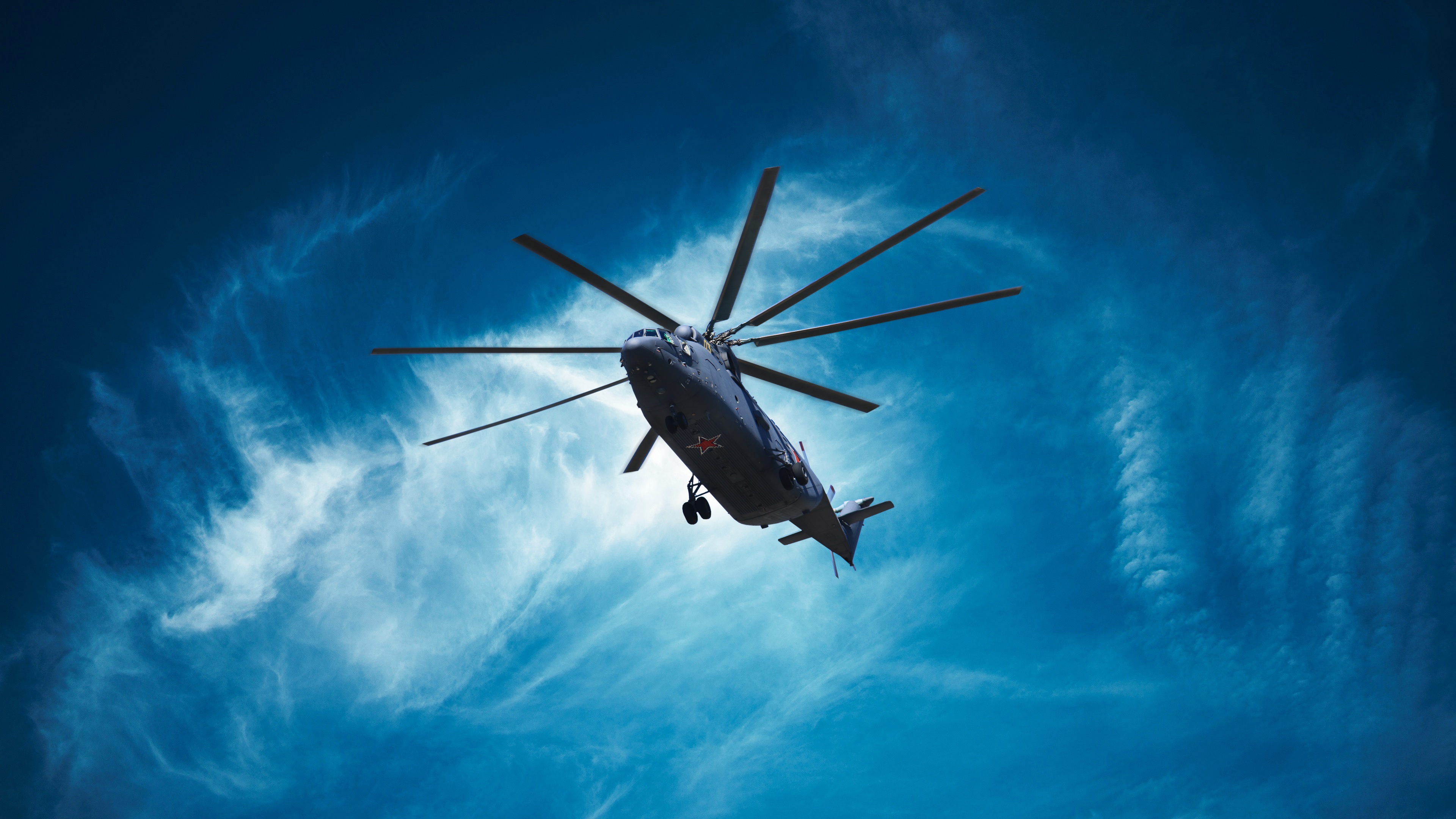 Mil Mi-26 Military Helicopter 4K Wallpapers
